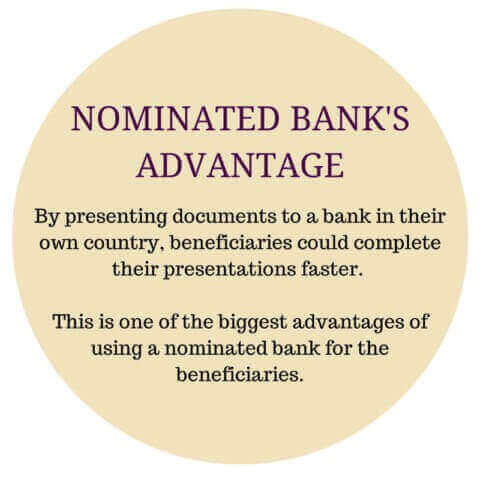 advantages of using a nominated bank