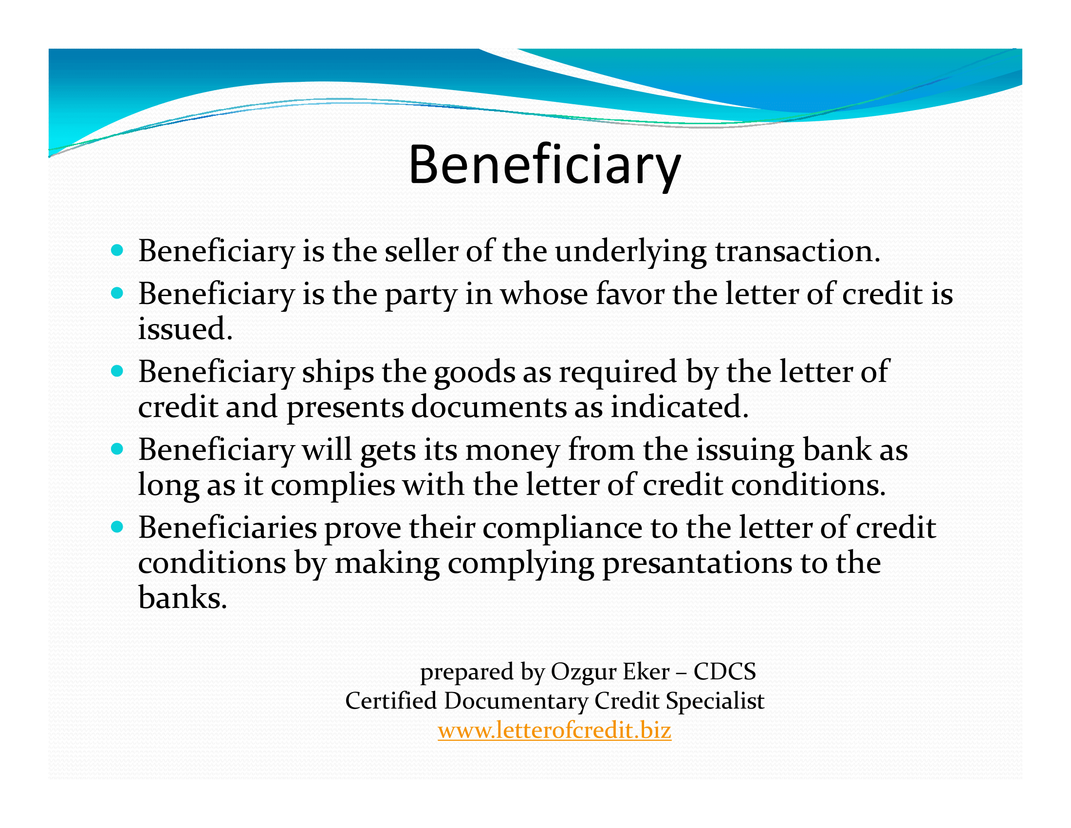 beneficiary