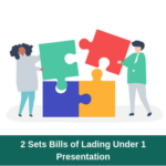 Is it possible to submit 2 bills of lading under one letter of credit presentation?