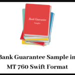 Bank Guarantee Sample in MT 760 Swift Format