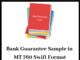 Bank Guarantee Sample in MT 760 Swift Format