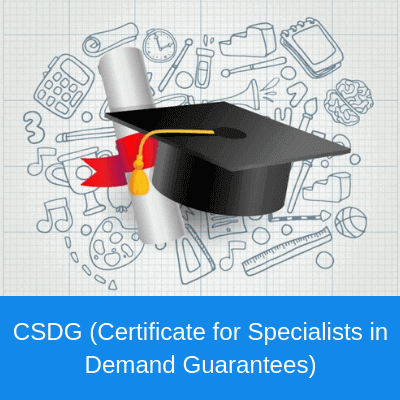 Csdg Certificate For Specialists In Demand Guarantees