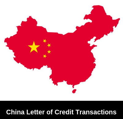 China Letter of Credit Transactions