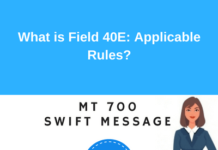 Field 40E: Applicable Rules