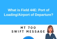 Field 44E: Port of Loading/Airport of Departure