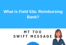 Field 53a: Reimbursing Bank