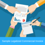 legalized commercial invoice sample