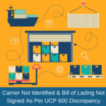 carrier not identified discrepancy