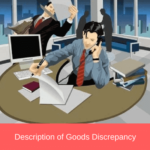 description of goods discrepancy commercial invoice