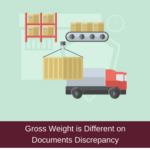 gross weight discrepancy